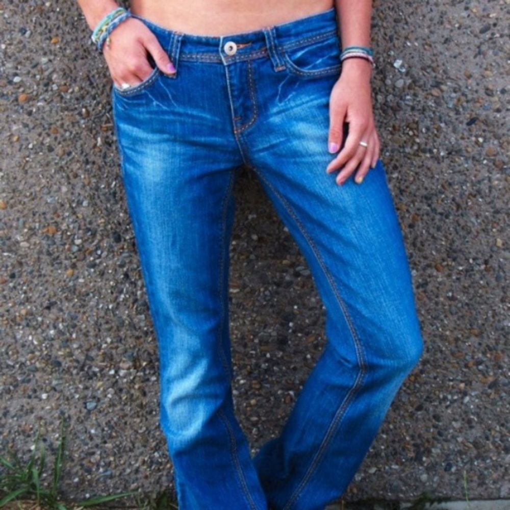 Tommy Hilfiger Medium Wash Boot Cut Jeans